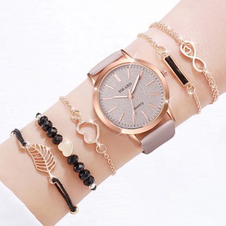 Thời Trang Đồng Hồ quartz Nữ Dây Da