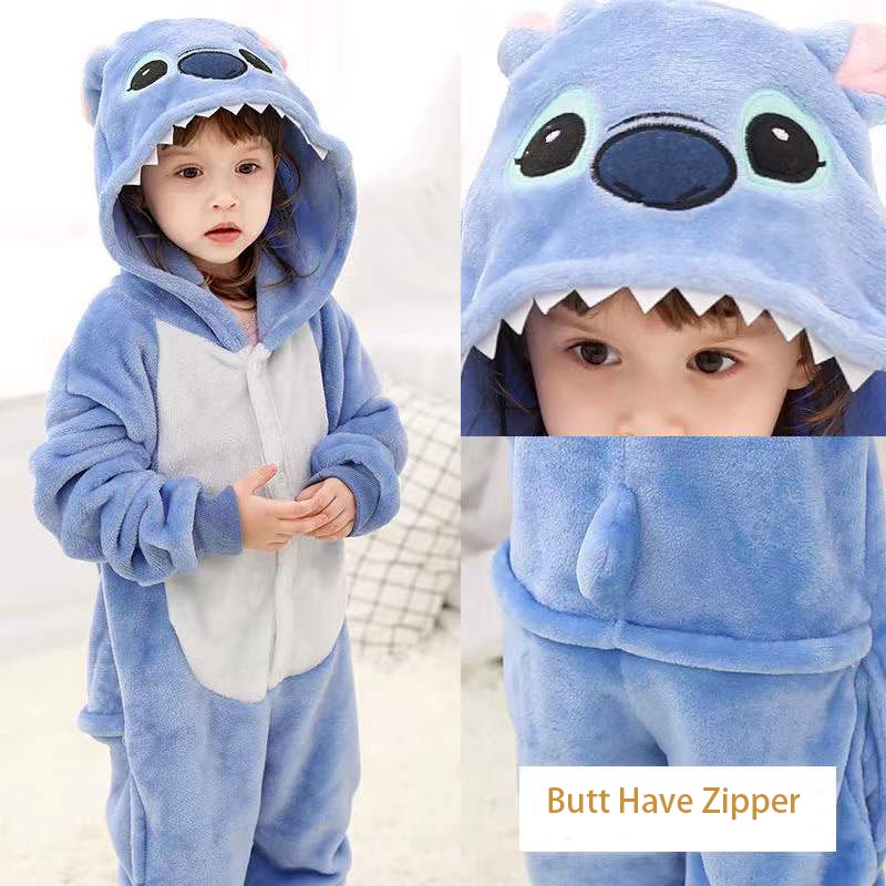 Kigurumi Bộ Áo Liền Quần Hóa Trang Khủng Long / Hươu Cao Cổ / Hươu Cao Cổ / Hoạt Hình Dễ Thương Cho Bé