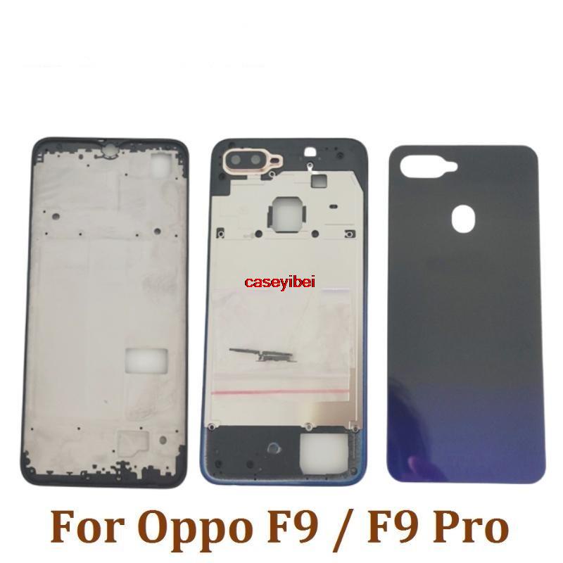 Khung Giữa Pin Màn Hình lcd / Kính Cửa Sau Cho oppo f9 / f9 pro guo- f9