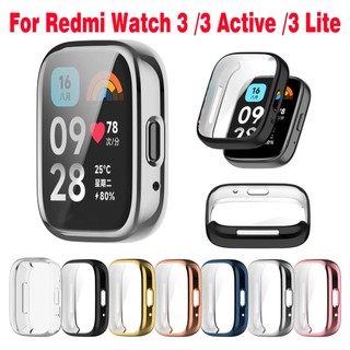 Tpu ốp bảo vệ mặt đồng hồ thông minh xiaomi redmi watch 3 active 3 lite 3 / 3 active / 3 lite