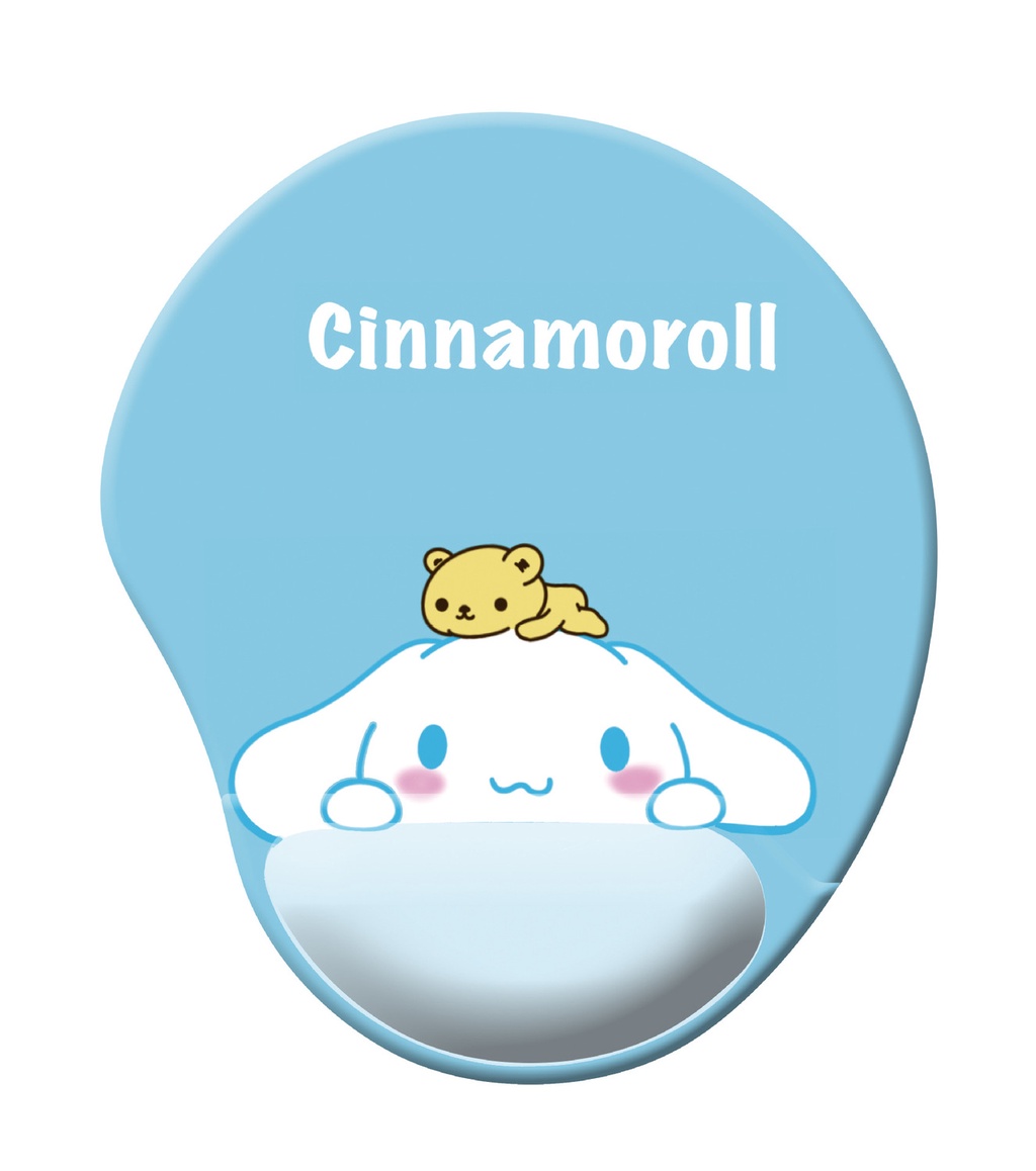 Sanrio Tấm Lót Chuột Máy Tính Bằng Silicon Dày Chống Trượt Họa Tiết Hoạt Hình kuromi Cinnamoroll Dễ Thương