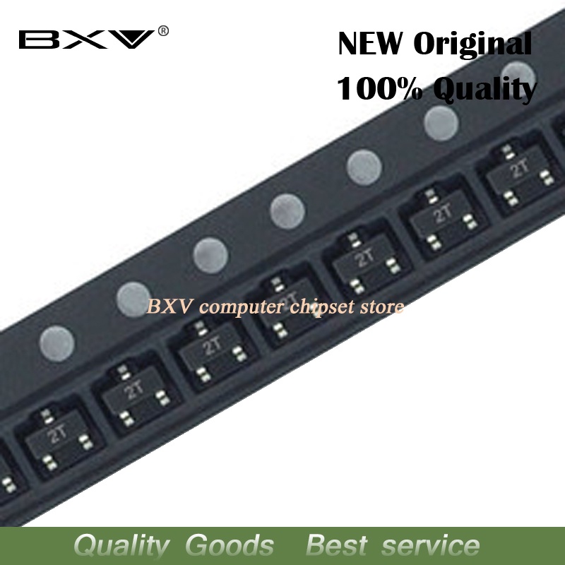 100 Cái / lốc MMBT4403 MMBT4403LT1G 2T SOT23 MMBT4403LT1 2N4403 600mA 40V SOT-23 PNP SMD Transistor 
