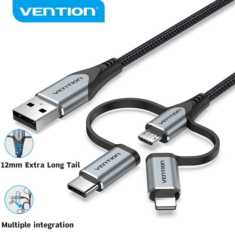 Vention Cáp Sạc Nhanh mfi usb type c Chất Lượng Cao Điện Thoại