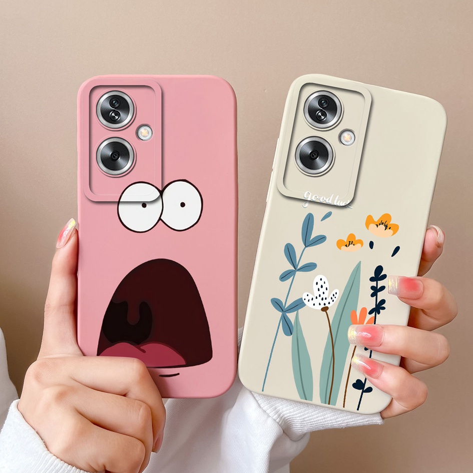 Ốp Lưng Cho Oppo A2 A2X A2M 5G Ốp lưng Phi Hành Gia Thời Trang Chống Sốc Vuông Lỏng Mềm Silicon Ốp L