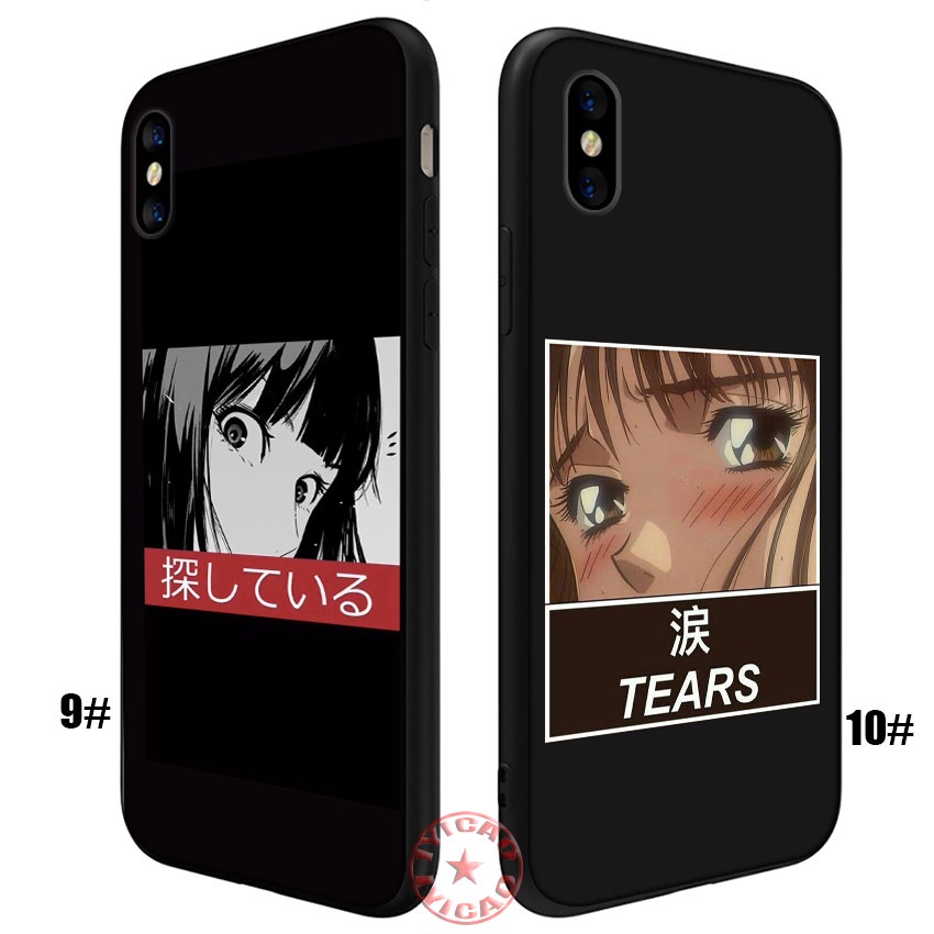 Ốp Điện Thoại Silicon Mềm Hình anime lewd sad bo33 Cho iphone 14 plus pro max