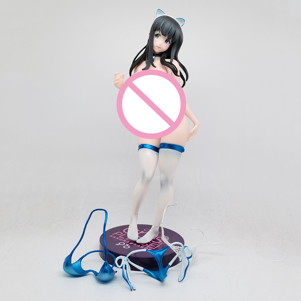 Daiki kougyou Mô Hình Đồ Chơi Nhân Vật Kaiede cat suru skytube anime Bằng pvc