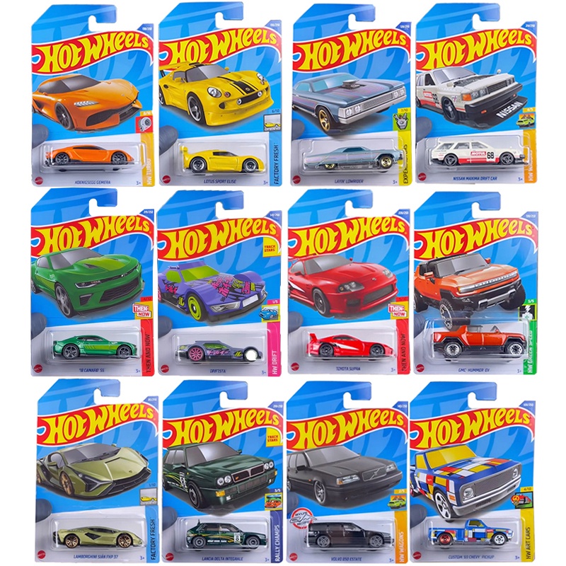 HOT WHEELS Xe Hơi lamborghini Sin koenigsegg gemera toyota supra gmc hummer Eva Tỉ Lệ 1: 64 2022m