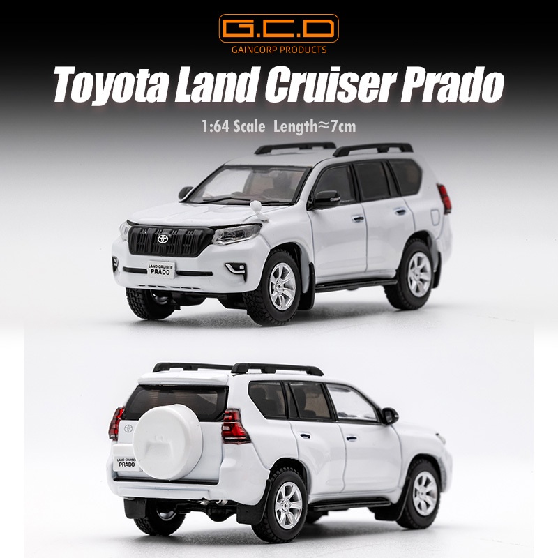Gcd Mô Hình Xe Hơi toyota prado overbearing 150 Bằng Hợp Kim Tỉ Lệ 1: 64