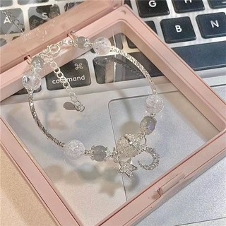 St. kunkka 1 Vòng Tay Trang Sức Nhẹ Nhàng Hình Trăng Sao Thời Trang Có Thể Sử Dụng Làm Quà Tặng Valentine