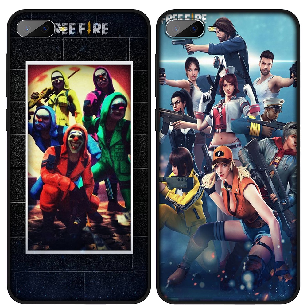 Ốp Điện Thoại Silicon Dẻo Họa Tiết game free fire Độc Đáo Cho iphone 8 8 + 7 7 + 6s 6 6 + plus 5 5s gf29