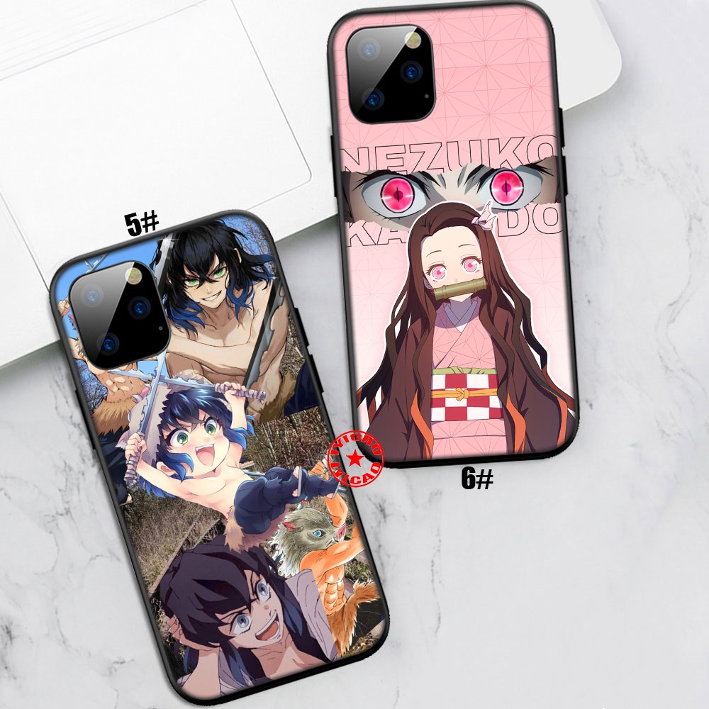 Ốp Điện Thoại Silicon Dẻo In Hình demon slayer kimetsu no yaiba Cho iphone 14 plus pro max