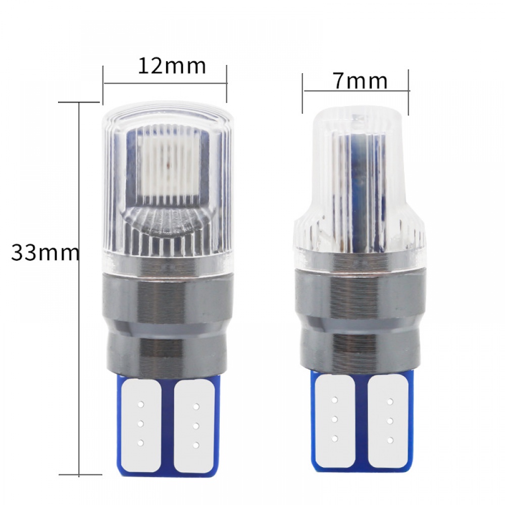 Rgb Đèn led t10 w5w led 194 168 w5w 5050 smd 12v Kèm Điều Khiển Từ Xa Cho Xe Hơi