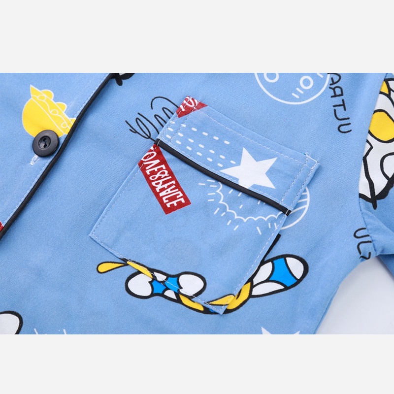 Áo Bộ Đồ Ngủ Gấu Dâu Cho Bé Kuromi Cinnamoroll Đồ dài Tay Dài In Họa Tiết Melody Dễ Thương Thời Trang Mùa Hè Pijama Cho Bé Gái