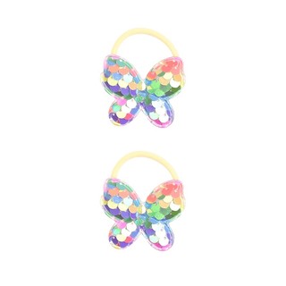 Set 2 Dây Cột Tóc Co Dãn Dễ Thương Cho Bé Gái
