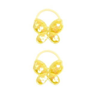 Set 2 Dây Cột Tóc Co Dãn Dễ Thương Cho Bé Gái