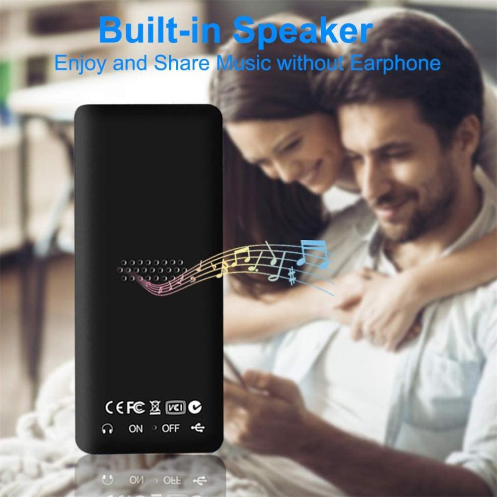 Walkman Máy Nghe Nhạc mp4 Kiêm Đài fm Đa Chức Năng Hỗ Trợ Thẻ Nhớ 24h