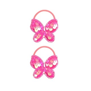 Set 2 Dây Cột Tóc Co Dãn Dễ Thương Cho Bé Gái