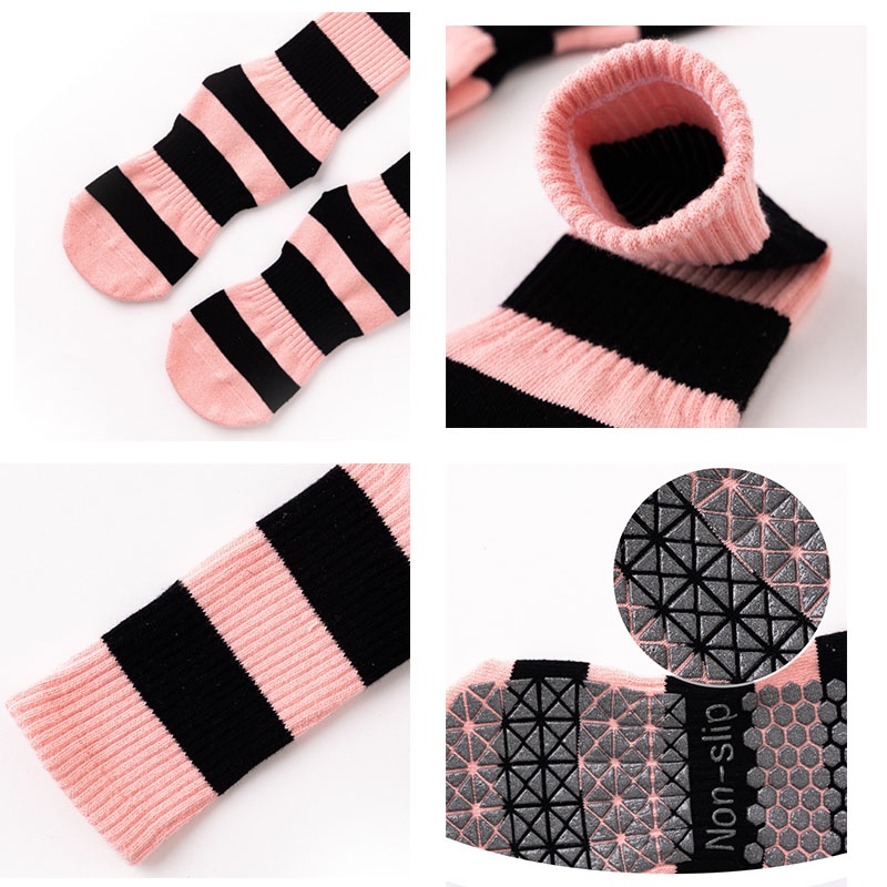 Dualswish Vớ Ống Rộng Co Giãn Chống Trượt Thoáng Khí Dành Cho Nữ Tập yoga / Nhảy Múa