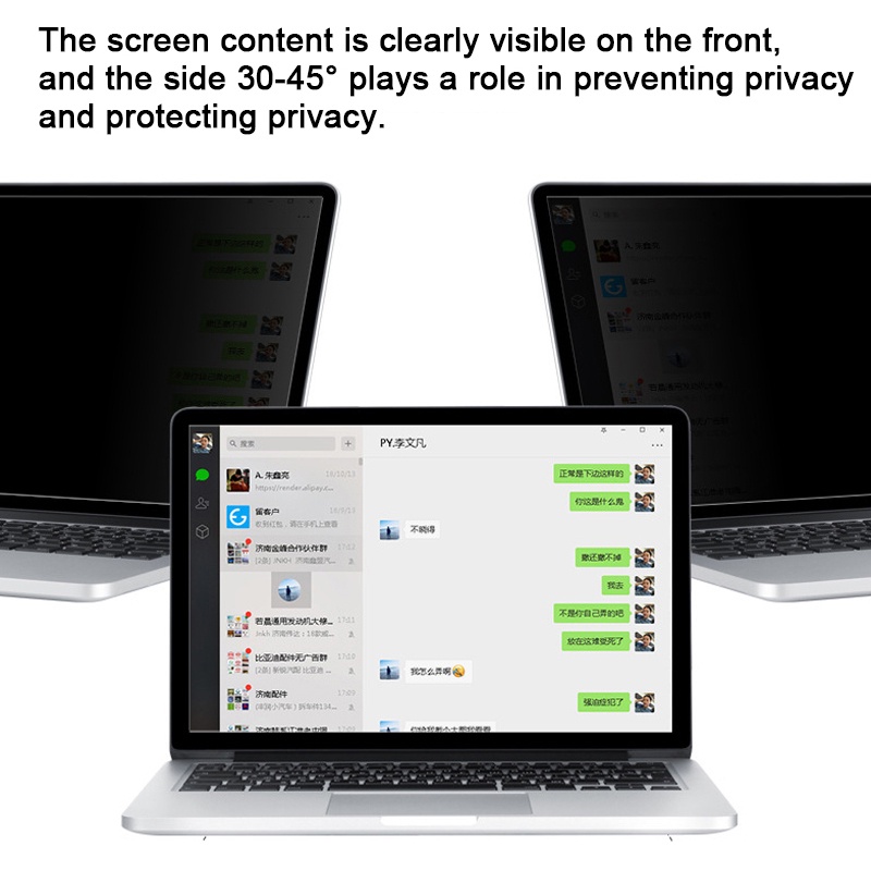 Miếng Dán Bảo Vệ Màn Hình laptop 14 15.6 16 17 "inch macbook air pro 13 Chống Nhìn Trộm