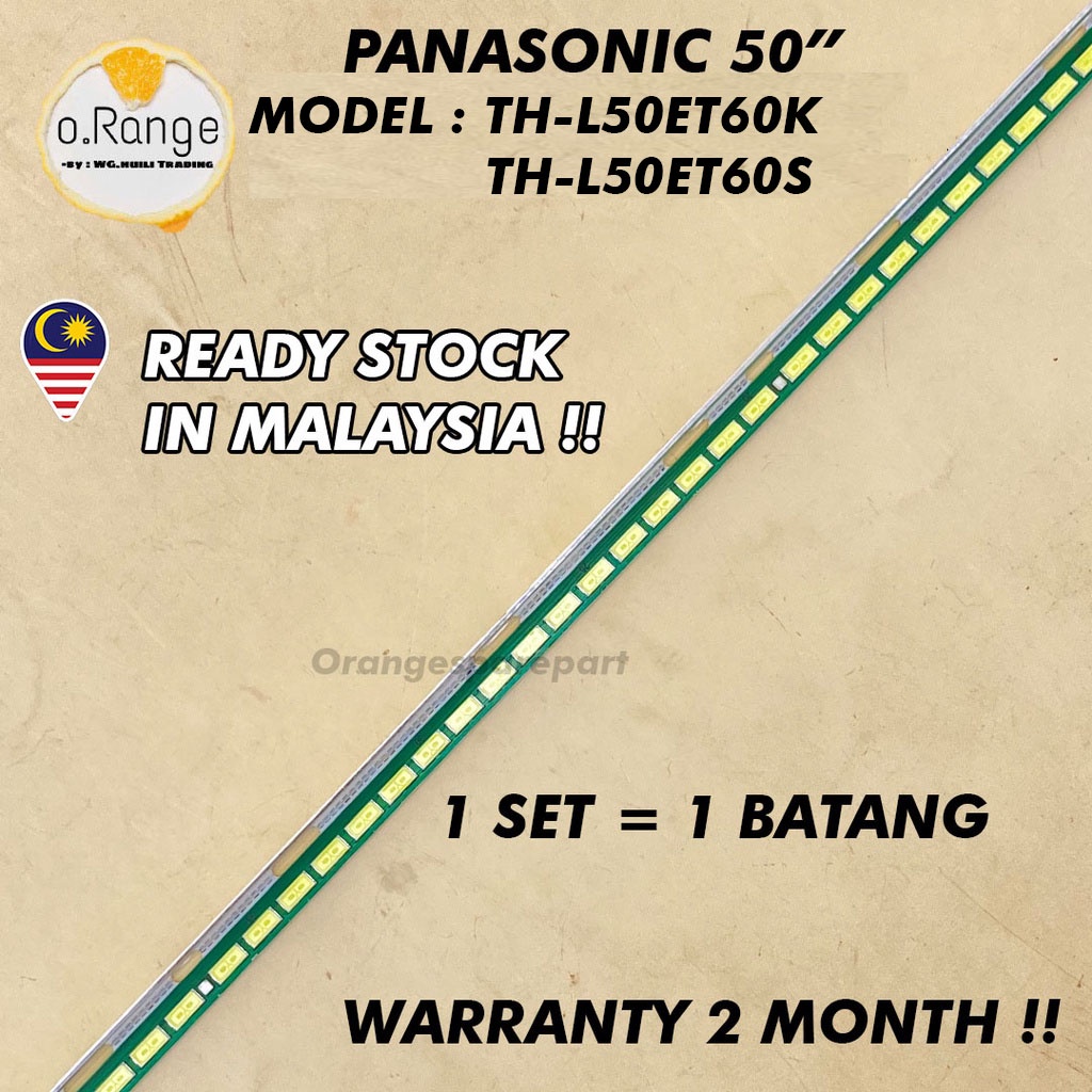 TH-L50ET60S 50 "/ TH-L50ET60K (ĐÈN TV) ĐÈN SAU TV LED PANASONIC 50 INCH TH-50ET60 L50ET60S Mla9 /" (