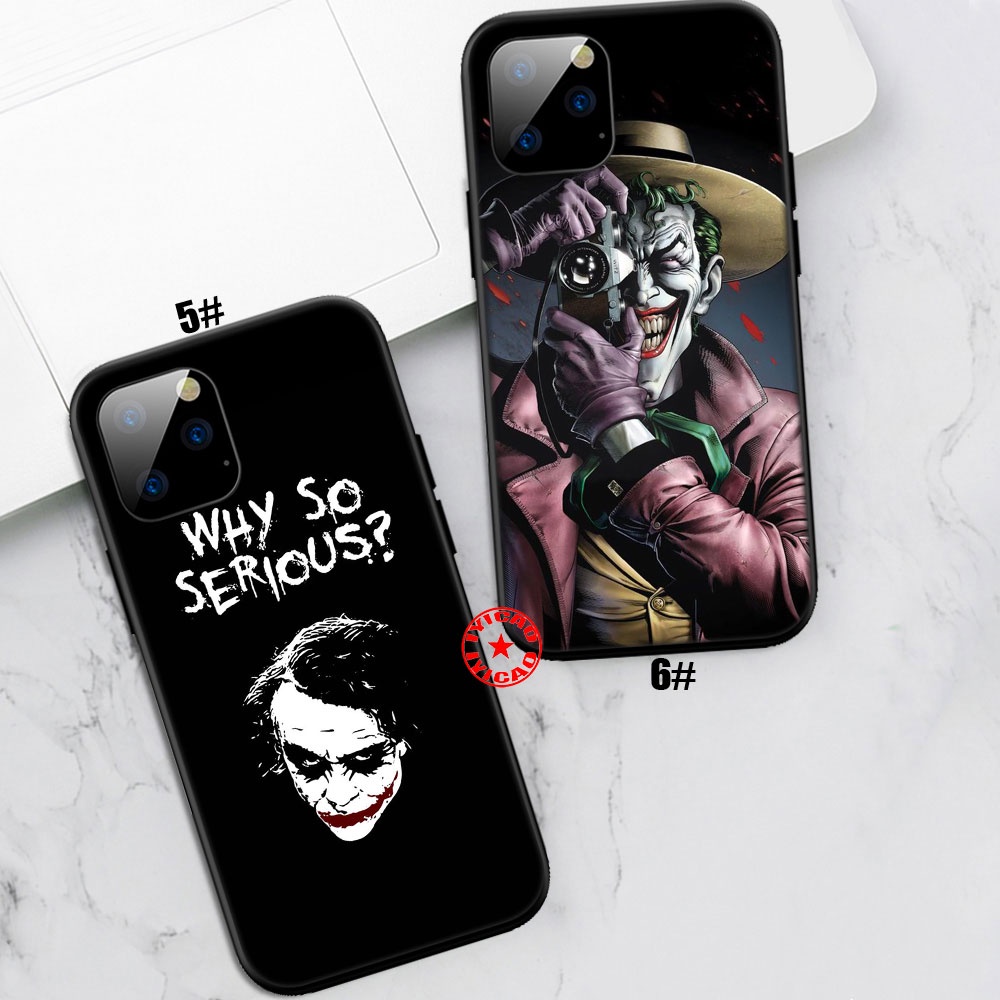 Ốp Điện Thoại Silicon Dẻo Họa Tiết Hoạt Hình joker Cho iphone 11 pro max xr se 2020 bo34