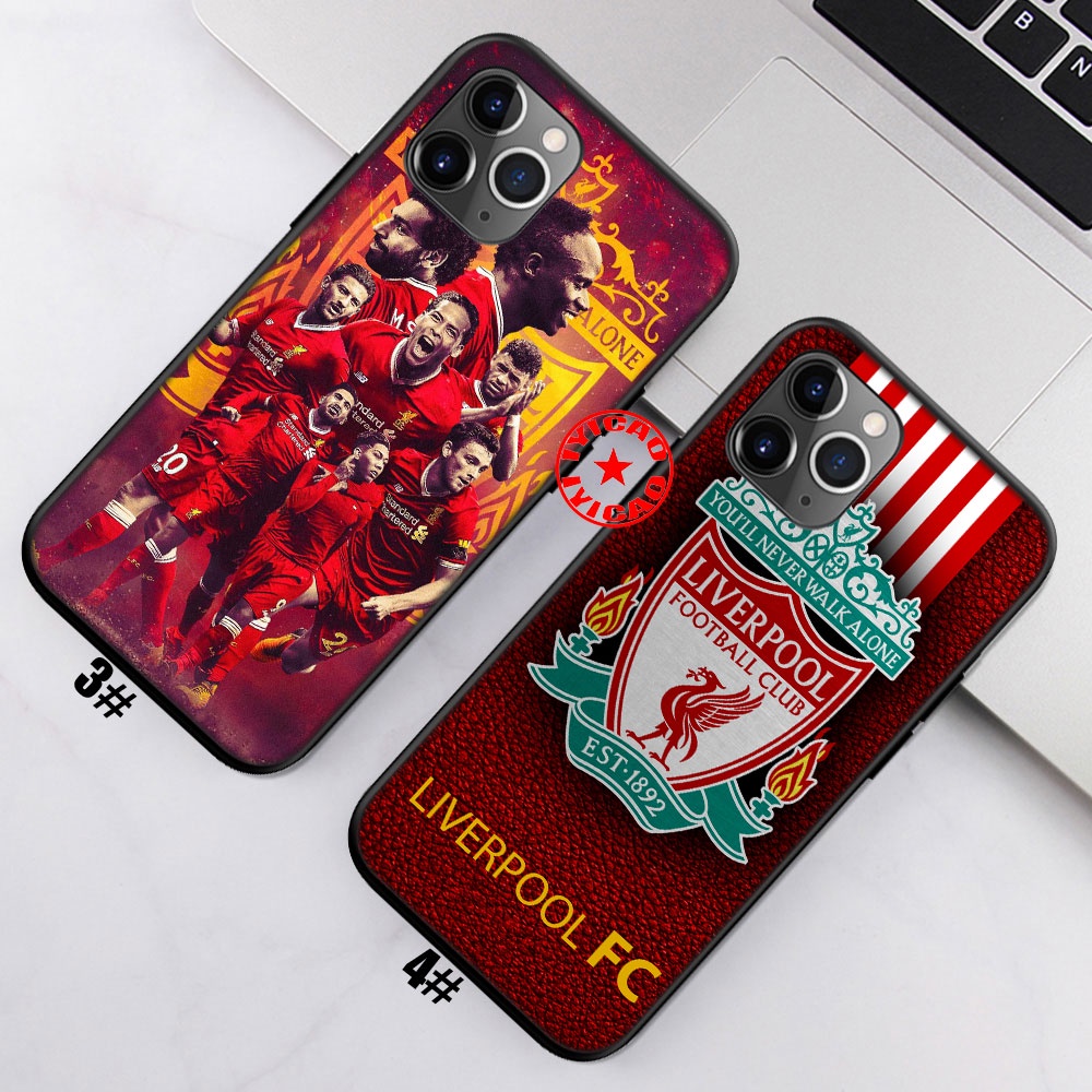 Ốp Điện Thoại Silicon Dẻo Họa Tiết Logo Đội Bóng liverpool Cho iphone 11 pro max xr se 2020 bo38