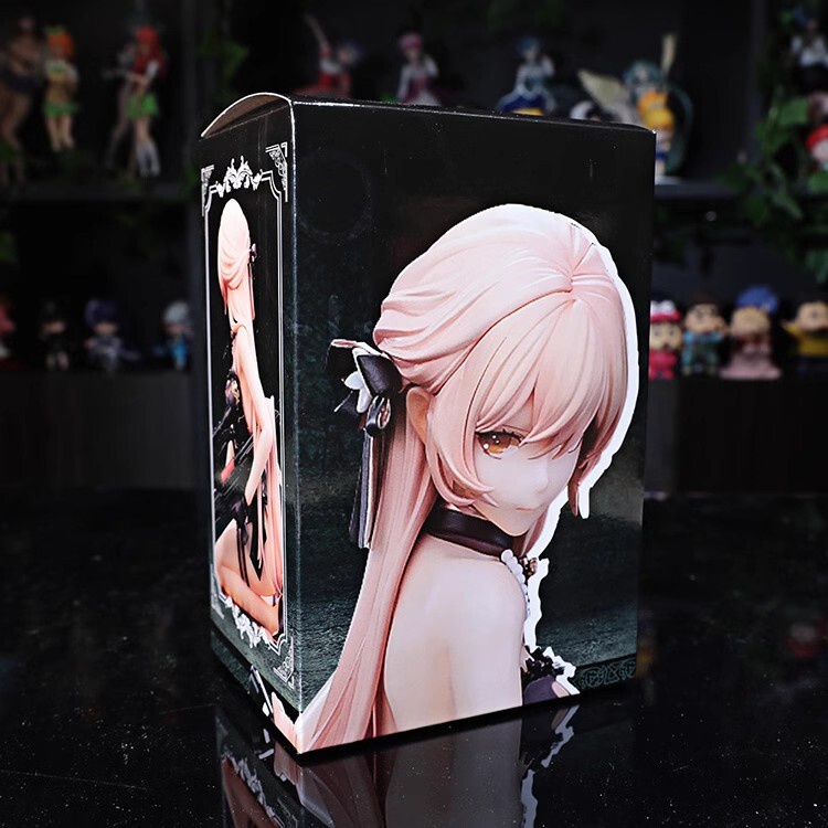 Mô Hình Nhân Vật Nữ anime Mặc Đầm Tím 14 Xinh Xắn