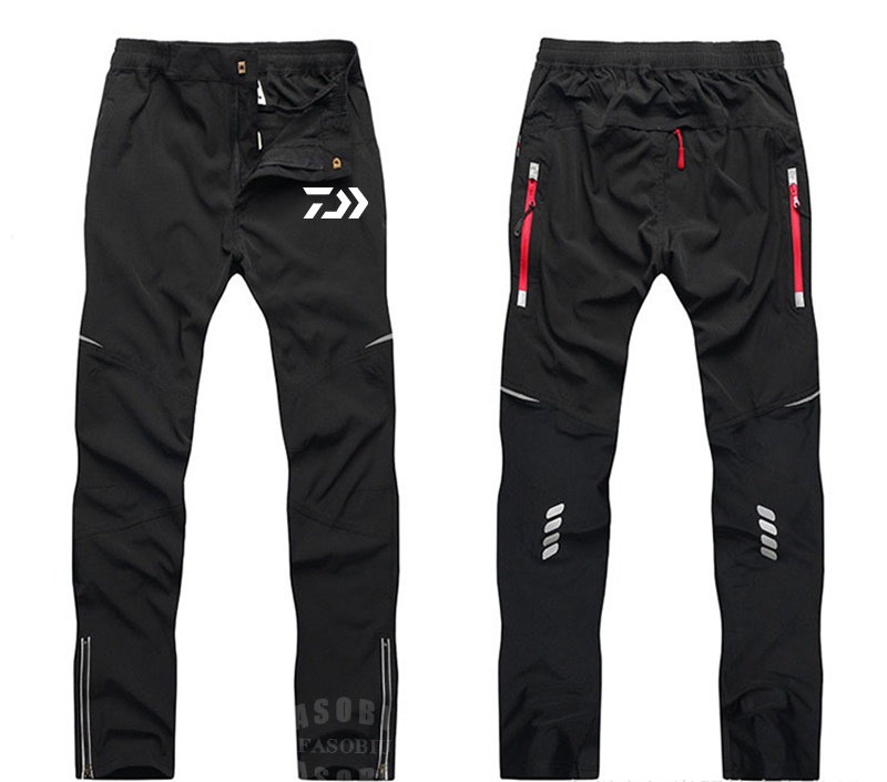 Daiwa Quần Dài Câu Cá Co Giãn Thoáng Khí Nhanh Khô Phản Quang Thời Trang Mùa Hè Cho Nam