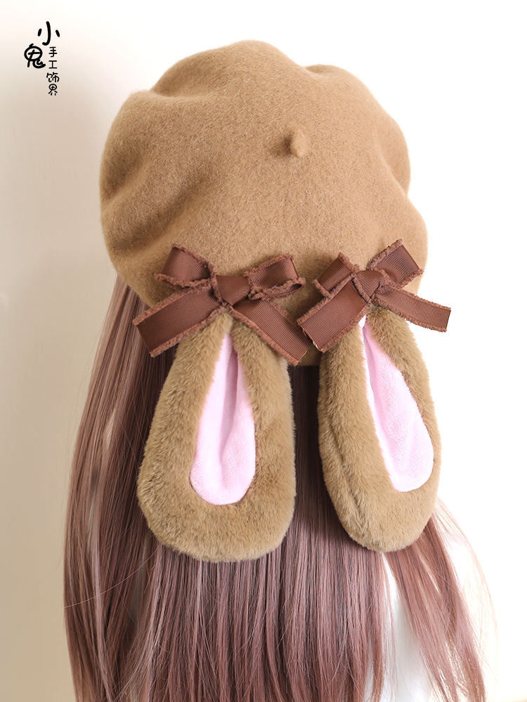 Đồ Lolita chính hãng làm bằng tay, thỏ nguyên bản, phù hợp mùa thu Akihara