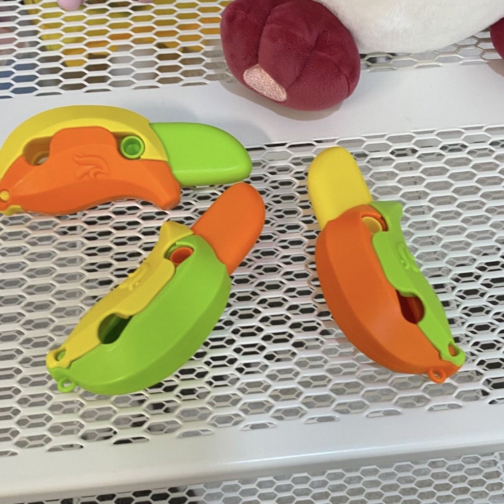 Đồ Chơi Nhấn Giảm Căng Thẳng Hình Quả Chuối 3d Làm Quà Sinh Nhật Cho Bé