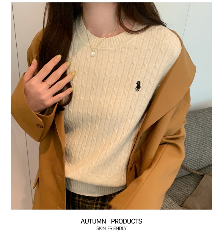 Áo sweater Cổ Tròn Mềm Mại Thời Trang Cá Tính 68009
