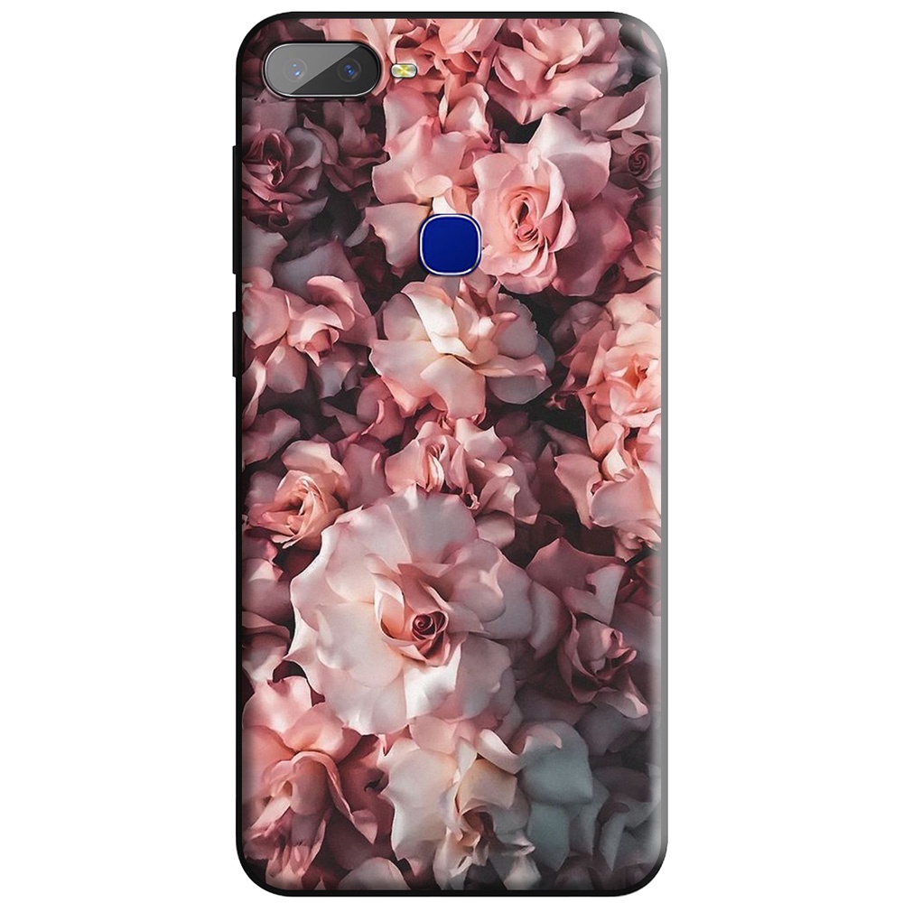 Ôp Điện Thoại tpu Dẻo Họa Tiết Hoa Hồng Xinh Xắn Cho vivo y17 y12 y15 2020 y11 y20 y19 y11s y12s y20i y20s
