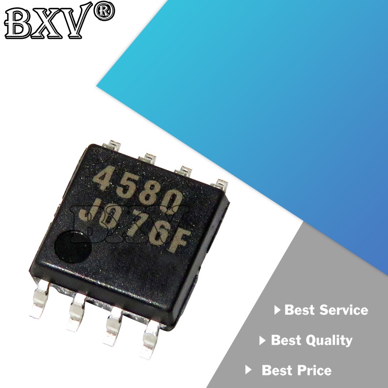 Set 10 Linh Kiện Điện Tử Mới Chính Hãng Hjm4580V-te1 jrc4580 4580 tssop-8 ic