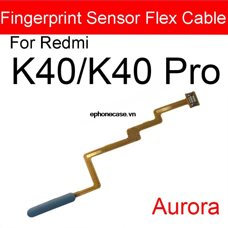 Guo- Dây Cáp Cảm Biến Vân Tay Cho Điện Thoại xiaomi redmi k40 k40s k40 pro k40