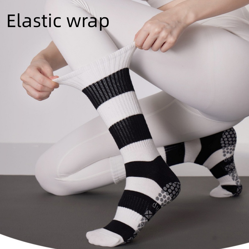 Dualswish Vớ Ống Rộng Co Giãn Chống Trượt Thoáng Khí Dành Cho Nữ Tập yoga / Nhảy Múa