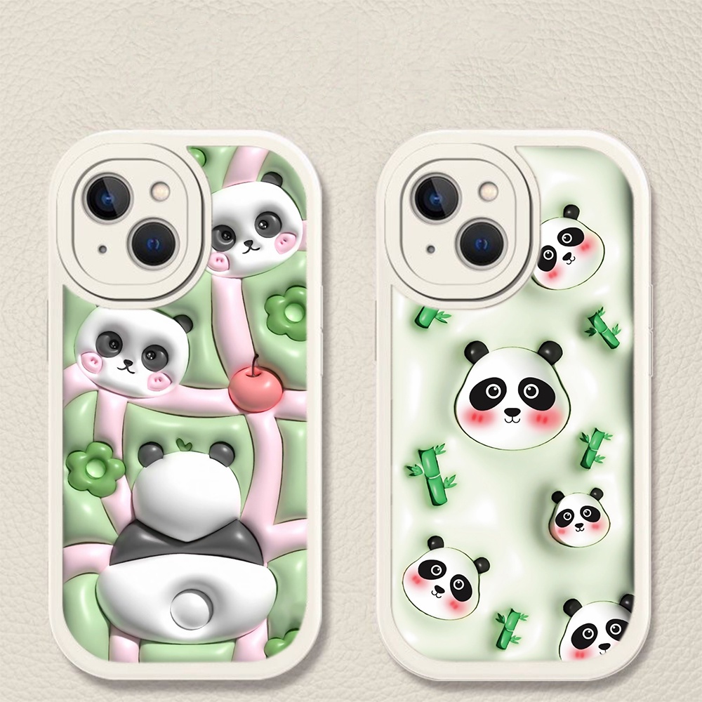 Ốp Điện Thoại tpu Dẻo In Hình Gấu Trúc ty22 Cho iphone 11 12 13 mini pro max