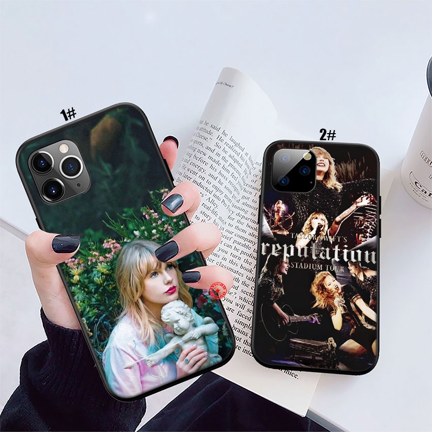 Ốp Điện Thoại Silicon Mềm Hình Ca Sĩ taylor swift bo53 Cho iphone xs 13 pro max mini