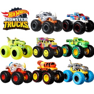 Hot wheels mô hình xe tải quái vật bằng kim loại chân to độc đáo