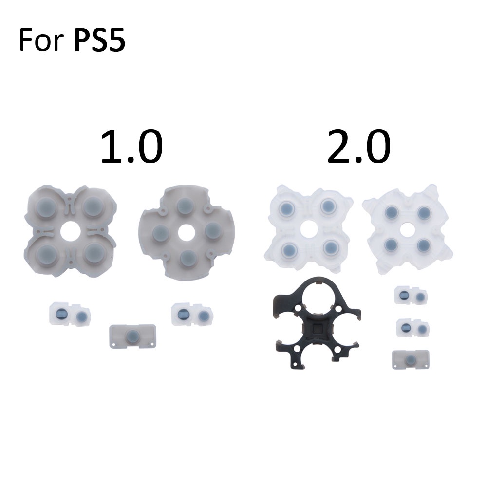 Đệm Cao Su Silicon Dẫn Điện Cho Tay Cầm Chơi Game dualshock v1 v2 sony playstation 5 ps5