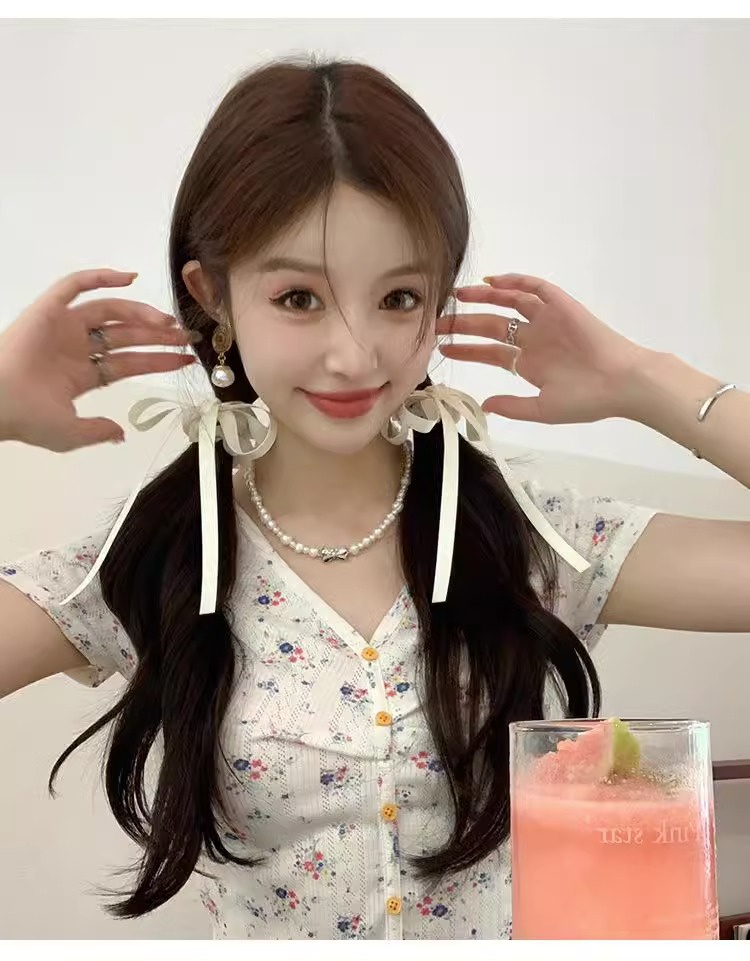 Dây Cột Tóc Ruy Băng Thắt Nơ Xinh Xắn 67853