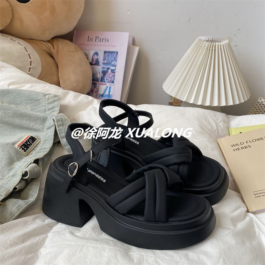 Xăng đan Đế Dày Hở Ngón Thời Trang Mùa Hè 2023 Dành Cho Nữ