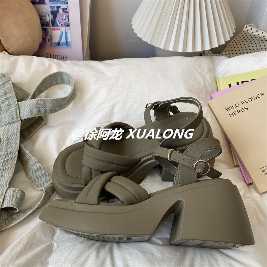 Xăng đan Đế Dày Hở Ngón Thời Trang Mùa Hè 2023 Dành Cho Nữ