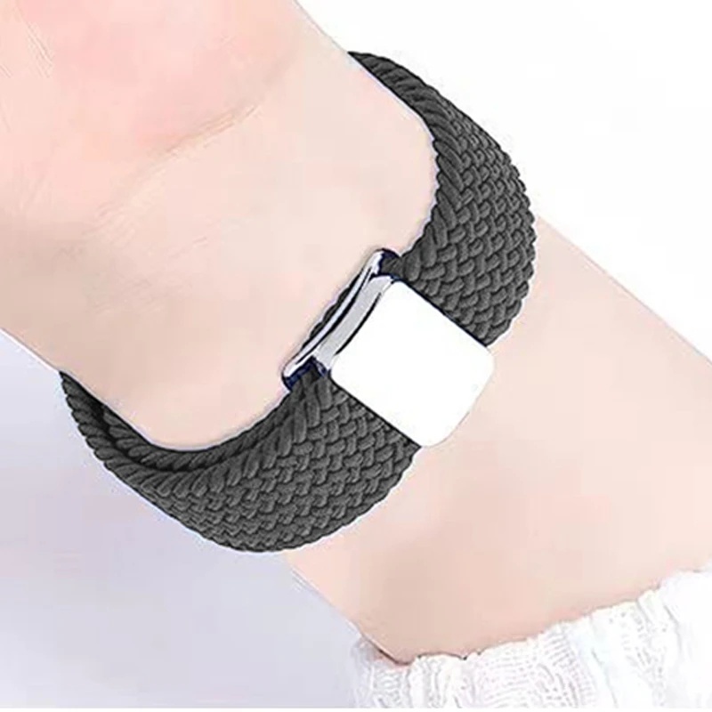 Dây nylon Bện Với Khóa Nam Châm 41mm Cho Đồng Hồ huawei gt 4 gt 4 41mm