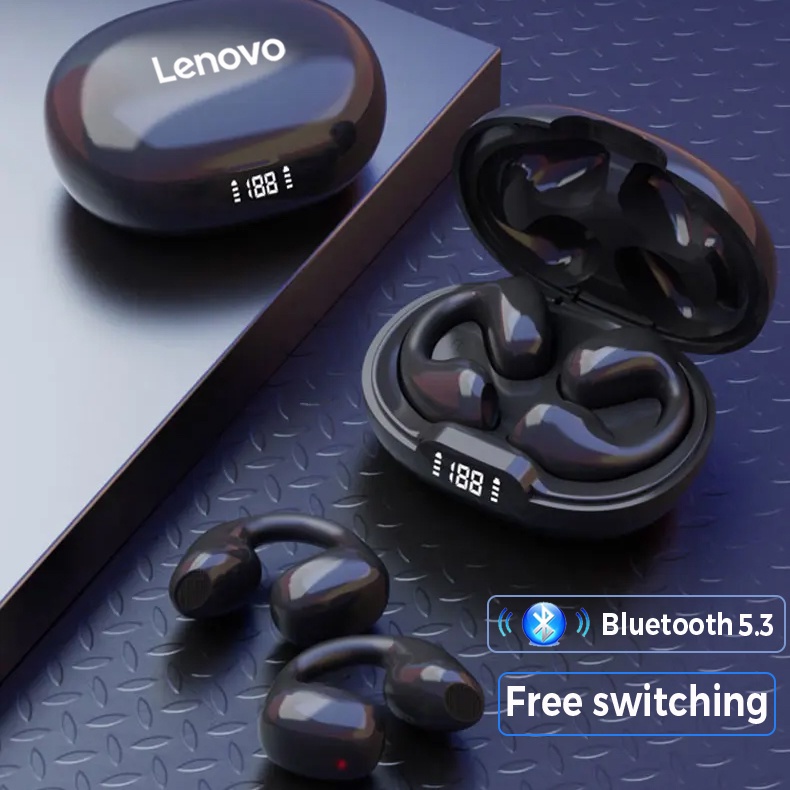 Lenovo Tai Nghe Nhét Tai bluetooth Không Dây Âm Thanh hifi Bt3.0 Và Phụ Kiện