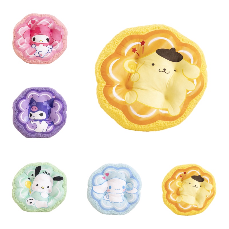 Dễ Thương Đệm Lót Ghế Ngồi Chất Liệu Vải Bông Dày Dặn Thoáng Khí Thoải Mái Phù Hợp Cho Văn Phòng / Học Sinh