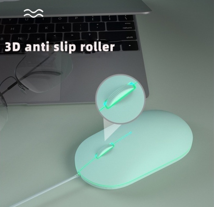 Chuột Máy Tính Có Dây rgb Tạo Hiệu Ứng Ánh Sáng Thoải Mái Và Bền Phù Hợp Cho laptop