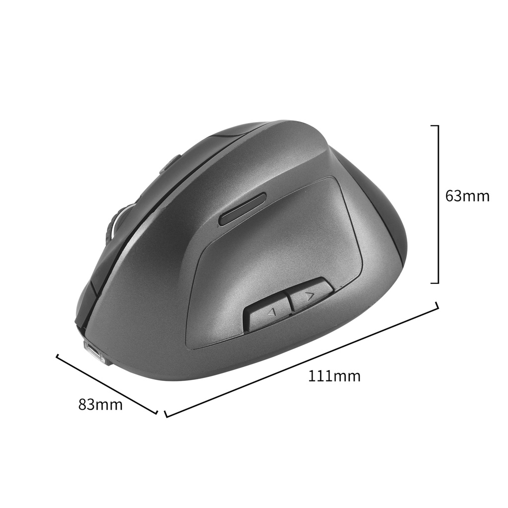 Chuột Quang Dạng Đứng Không Dây 1600Dpi Cho laptop pc