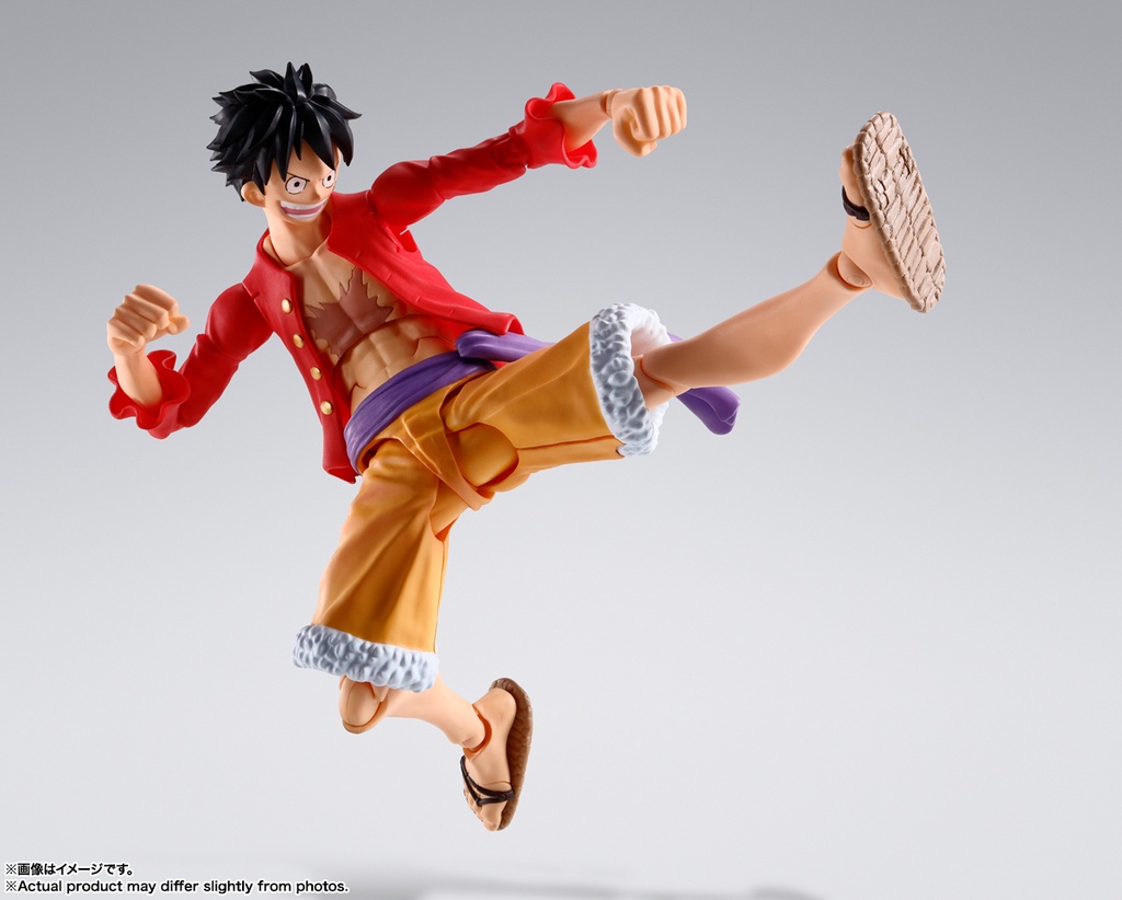 BANDAI Nhân Vật luffy Trong Phim Hoạt Hình one piece Figma Mô Hình Đồ Chơi Nhân Vật monkey d luffy Bằng pvc Cho Bé