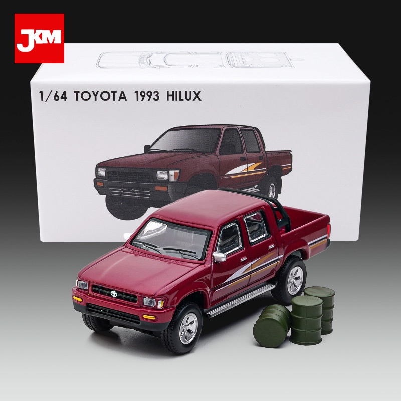 Jkm Mô Hình Xe Ô Tô toyota hilux Tỉ Lệ 1 / 64