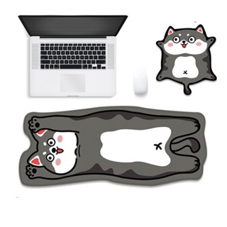 Tấm Lót Chuột Máy Tính Hình Mèo Hoạt Hình Dễ Thương
